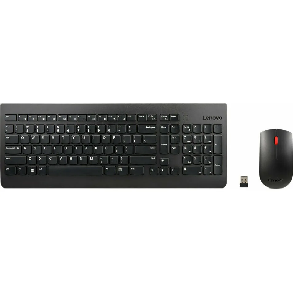 Lenovo Essential Wireless Keyboard and Mouse Combo 4X30M39487, беспроводной комплект клавиатуры и мыши