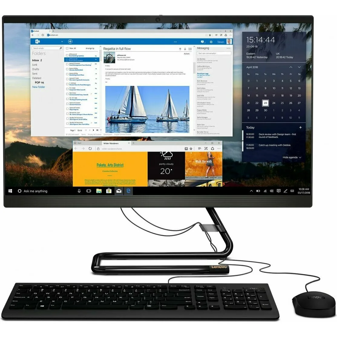 Моноблок Lenovo IdeaCentre AIO 3 24ARE05 F0EW002WRK