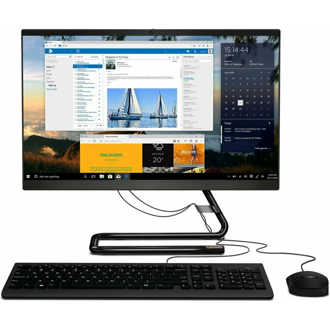 Lenovo IdeaCentre AIO 3 22ADA05 F0EX001XRK моноблок
