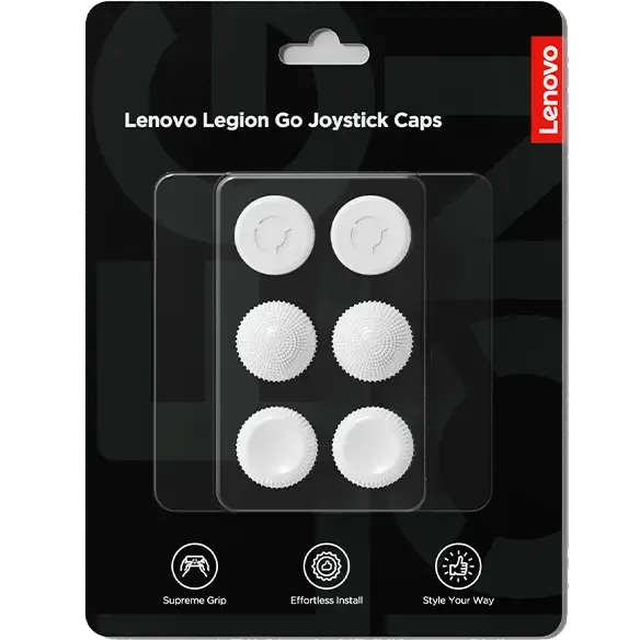 Насадки для стиков Lenovo Legion Go Joystick Caps Glacier White GXH1R61507